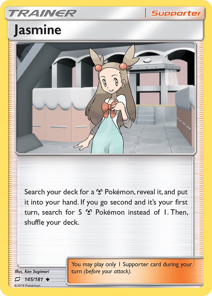 Jasmine (145/181) [Sun & Moon: Team Up] | Exor Games Bridgewater