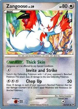 Zangoose LV.29 (66/127) (Queengar - Jason Martinez) [World Championships 2009] | Exor Games Bridgewater