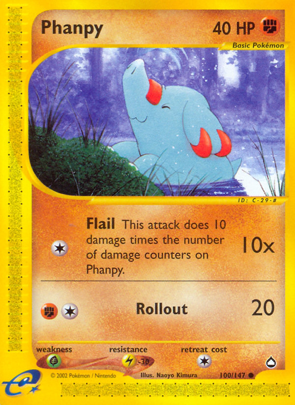 Phanpy (100/147) [Aquapolis] | Exor Games Bridgewater