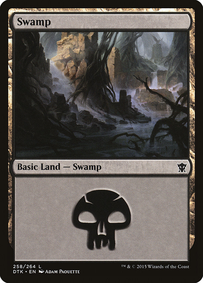 Swamp (258) [Dragons of Tarkir] | Exor Games Bridgewater