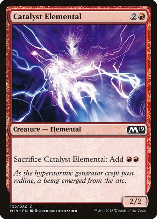 Catalyst Elemental [Core Set 2019] | Exor Games Bridgewater