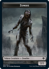 Zombie // Treasure Double-Sided Token [Game Night: Free-for-All Tokens] | Exor Games Bridgewater