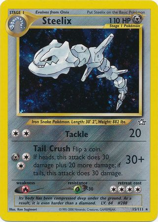 Steelix (15/111) [Neo Genesis Unlimited] | Exor Games Bridgewater