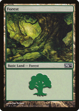 Forest (248) [Magic 2012] | Exor Games Bridgewater