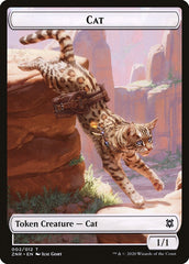 Cat Token [Zendikar Rising] | Exor Games Bridgewater