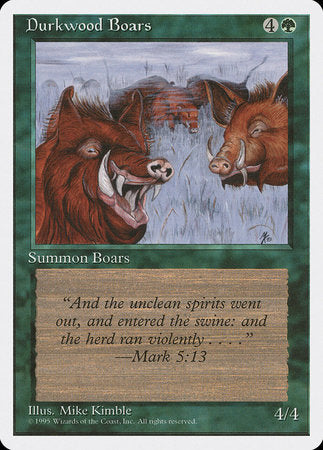Durkwood Boars [Fourth Edition] | Exor Games Bridgewater
