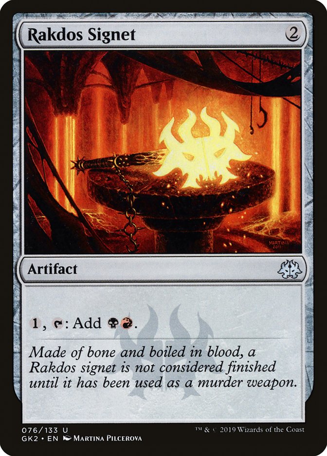 Rakdos Signet [Ravnica Allegiance Guild Kit] | Exor Games Bridgewater