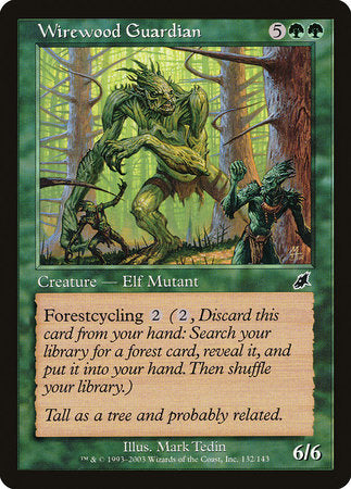 Wirewood Guardian [Scourge] | Exor Games Bridgewater