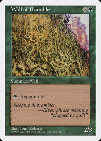 Wall of Brambles [Fifth Edition] | Exor Games Bridgewater