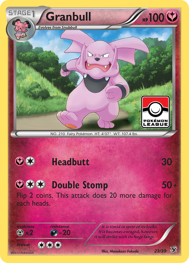 Granbull (23/39) [XY: Kalos Starter Set] | Exor Games Bridgewater