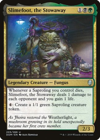 Slimefoot, the Stowaway [Dominaria] | Exor Games Bridgewater