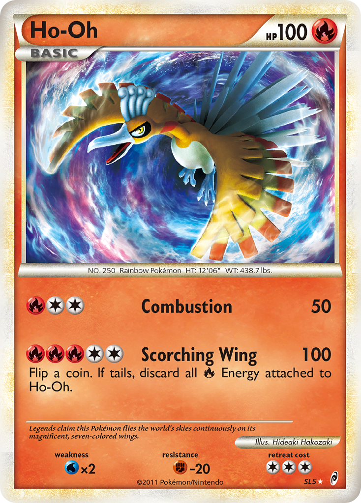 Ho-Oh (SL5) [HeartGold & SoulSilver: Call of Legends] | Exor Games Bridgewater