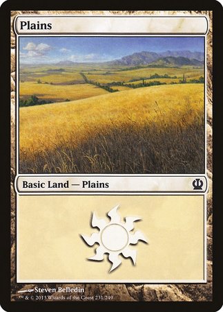 Plains (231) [Theros] | Exor Games Bridgewater