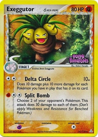 Exeggutor (41/110) (Delta Species) (Stamped) [EX: Holon Phantoms] | Exor Games Bridgewater