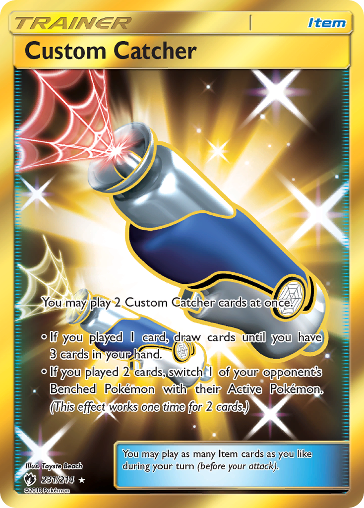 Custom Catcher (231/214) [Sun & Moon: Lost Thunder] | Exor Games Bridgewater