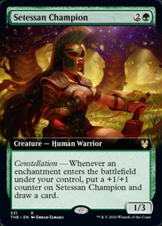Setessan Champion (Extended Art) [Theros Beyond Death] | Exor Games Bridgewater