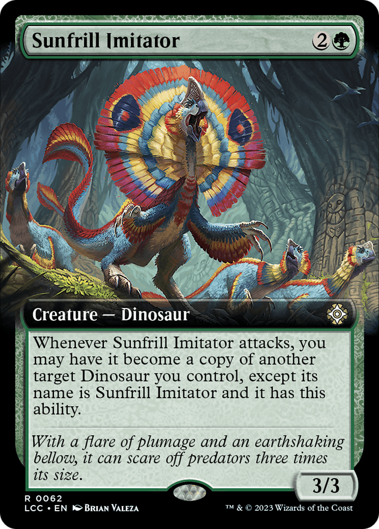 Sunfrill Imitator (Extended Art) [The Lost Caverns of Ixalan Commander] | Exor Games Bridgewater