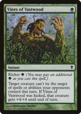 Vines of Vastwood [Zendikar] | Exor Games Bridgewater