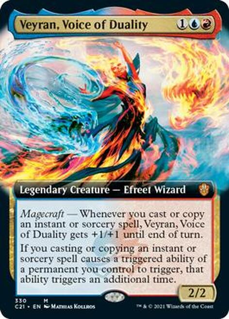 Veyran, Voice of Duality (Extended) [Commander 2021] | Exor Games Bridgewater