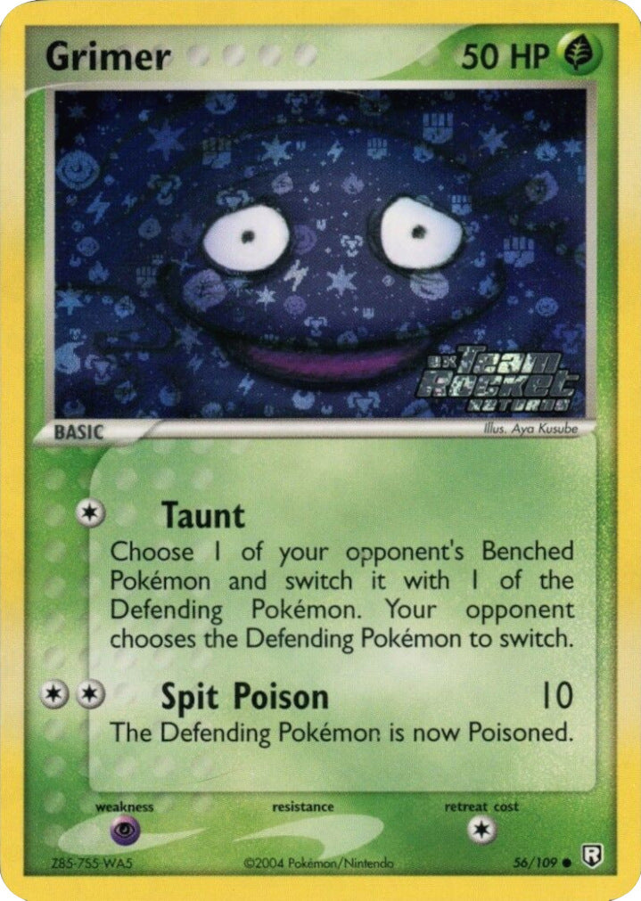 Grimer (56/109) (Stamped) [EX: Team Rocket Returns] | Exor Games Bridgewater