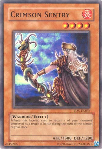 Crimson Sentry [LON-EN033] Common | Exor Games Bridgewater