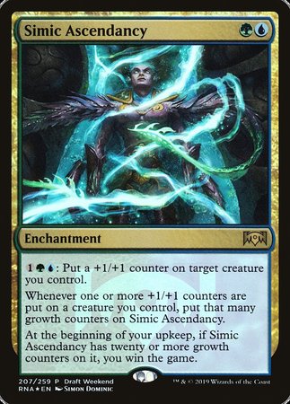 Simic Ascendancy [Ravnica Allegiance Promos] | Exor Games Bridgewater