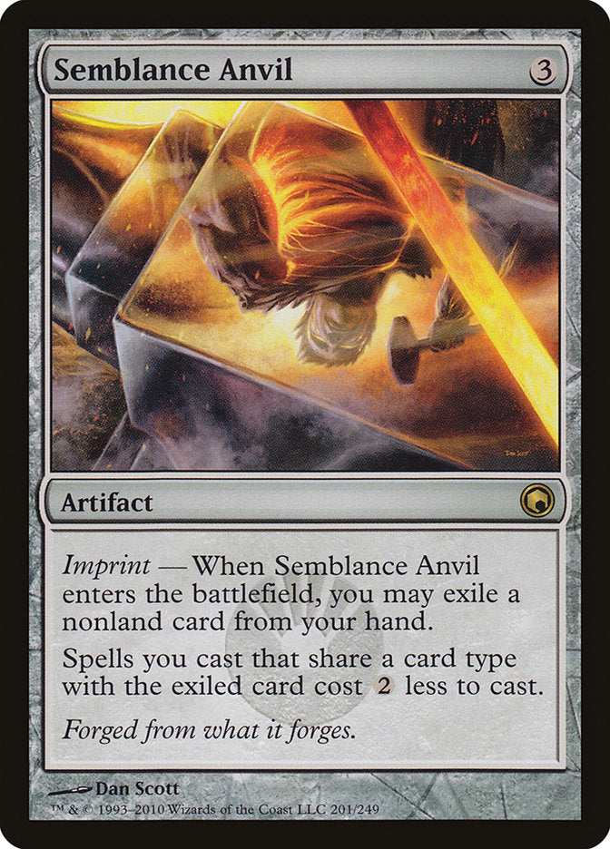 Semblance Anvil [Scars of Mirrodin] | Exor Games Bridgewater