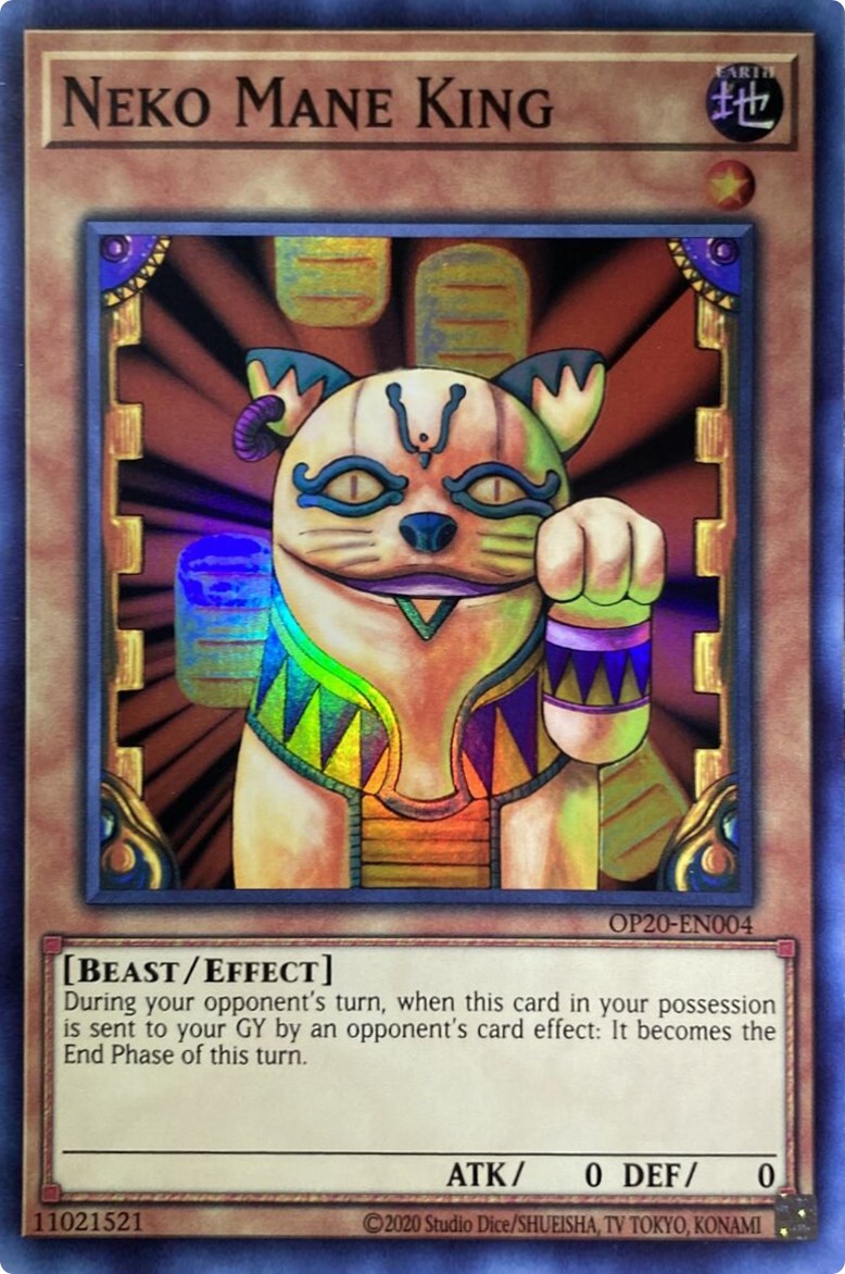 Neko Mane King [OP20-EN004] Super Rare | Exor Games Bridgewater
