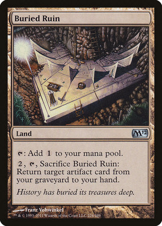 Buried Ruin [Magic 2012] | Exor Games Bridgewater