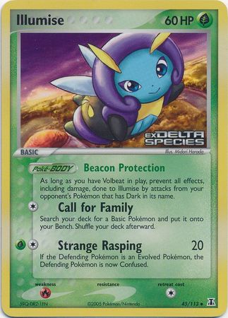 Illumise (45/113) (Stamped) [EX: Delta Species] | Exor Games Bridgewater