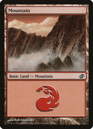 Mountain (59) [Duel Decks: Jace vs. Chandra] | Exor Games Bridgewater