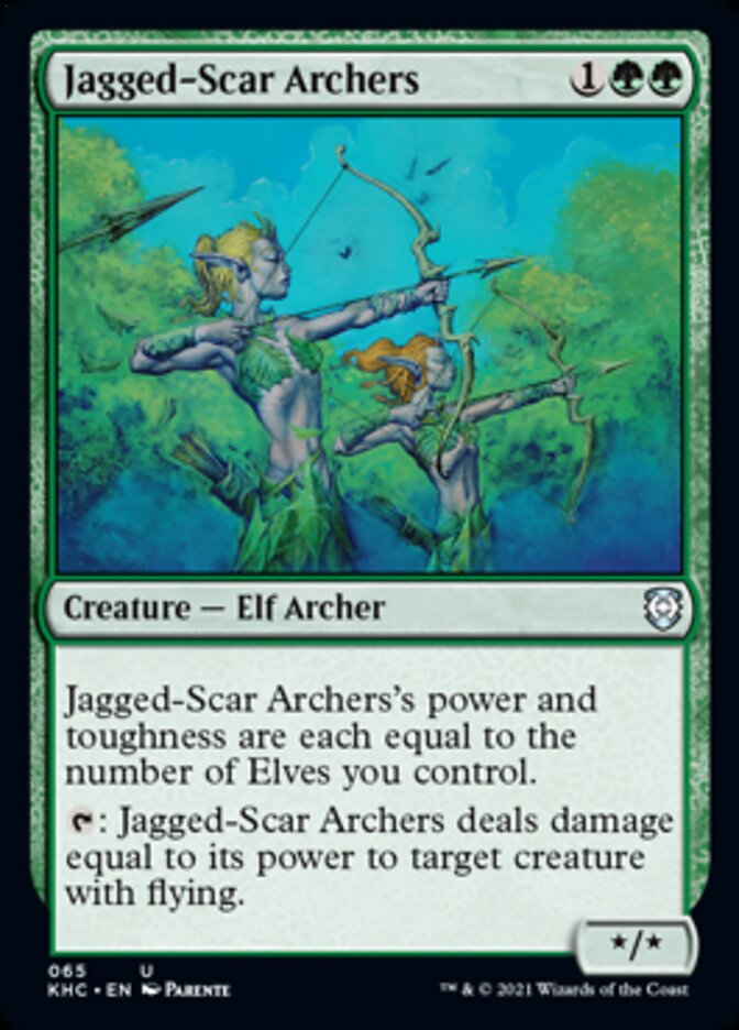 Jagged-Scar Archers [Kaldheim Commander] | Exor Games Bridgewater