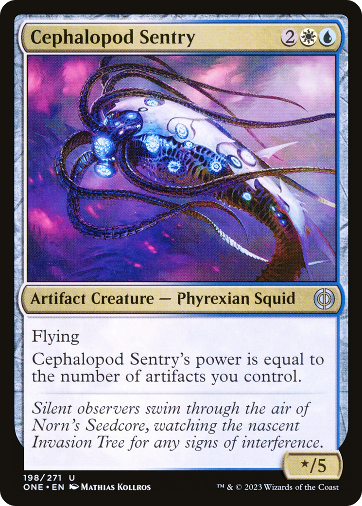 Cephalopod Sentry [Phyrexia: All Will Be One] | Exor Games Bridgewater