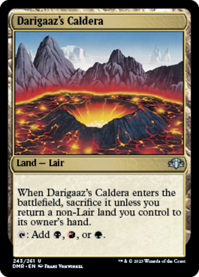 Darigaaz's Caldera [Dominaria Remastered] | Exor Games Bridgewater