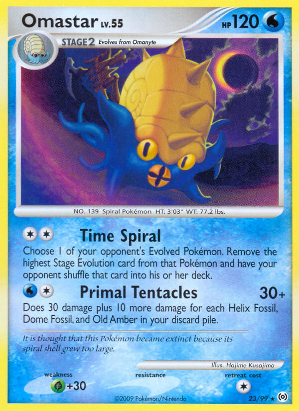 Omastar (23/99) [Platinum: Arceus] | Exor Games Bridgewater