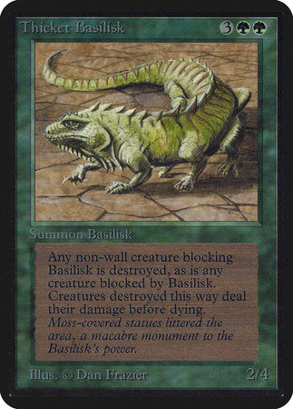 Thicket Basilisk [Limited Edition Alpha] | Exor Games Bridgewater