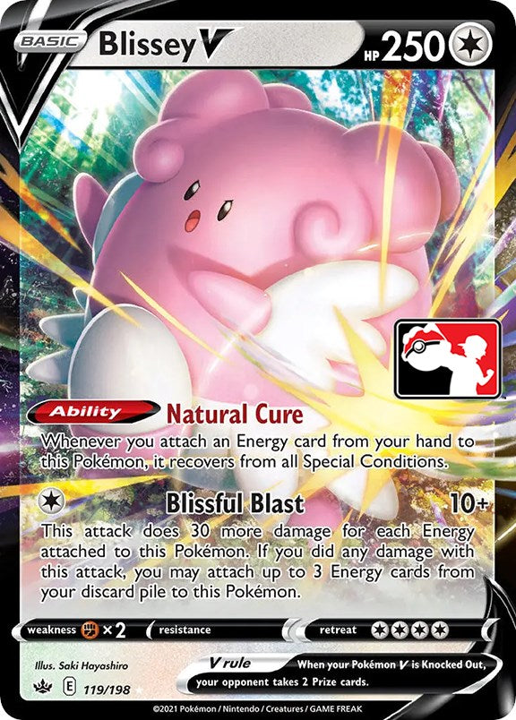 Blissey V (119/198) [Prize Pack Series One] | Exor Games Bridgewater