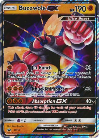 Buzzwole GX (SM69) (Jumbo Card) [Sun & Moon: Black Star Promos] | Exor Games Bridgewater