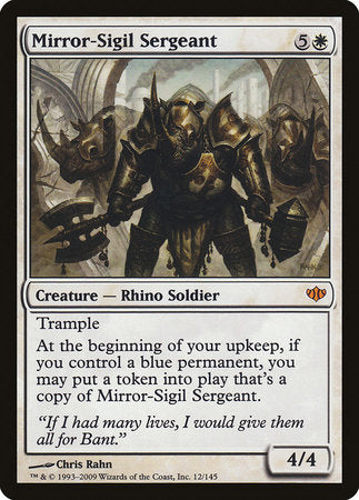 Mirror-Sigil Sergeant [Conflux] | Exor Games Bridgewater