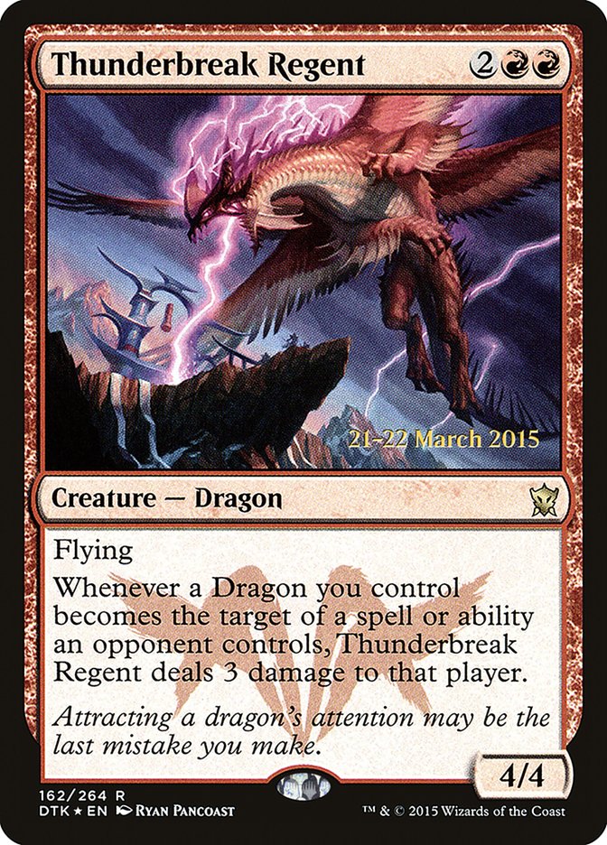 Thunderbreak Regent  [Dragons of Tarkir Prerelease Promos] | Exor Games Bridgewater