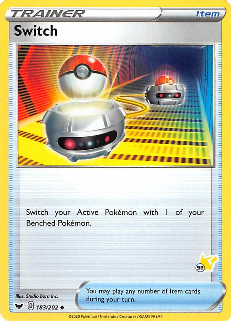 Switch (183/202) (Pikachu Stamp #52) [Battle Academy 2022] | Exor Games Bridgewater