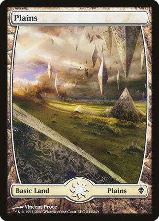 Plains (233) - Full Art [Zendikar] | Exor Games Bridgewater