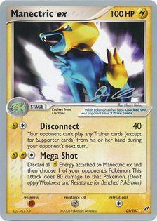 Manectric ex (101/107) (Mewtrick - Jason Klaczynski) [World Championships 2006] | Exor Games Bridgewater