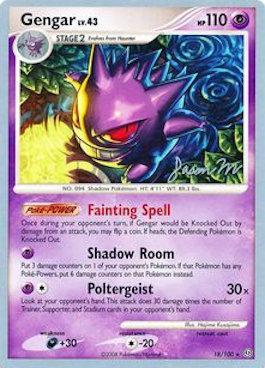 Gengar LV.43 (18/100) (Queengar - Jason Martinez) [World Championships 2009] | Exor Games Bridgewater