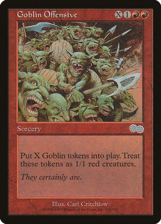 Goblin Offensive [Urza's Saga] | Exor Games Bridgewater