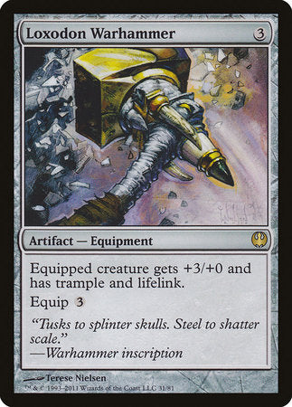 Loxodon Warhammer [Duel Decks: Knights vs. Dragons] | Exor Games Bridgewater