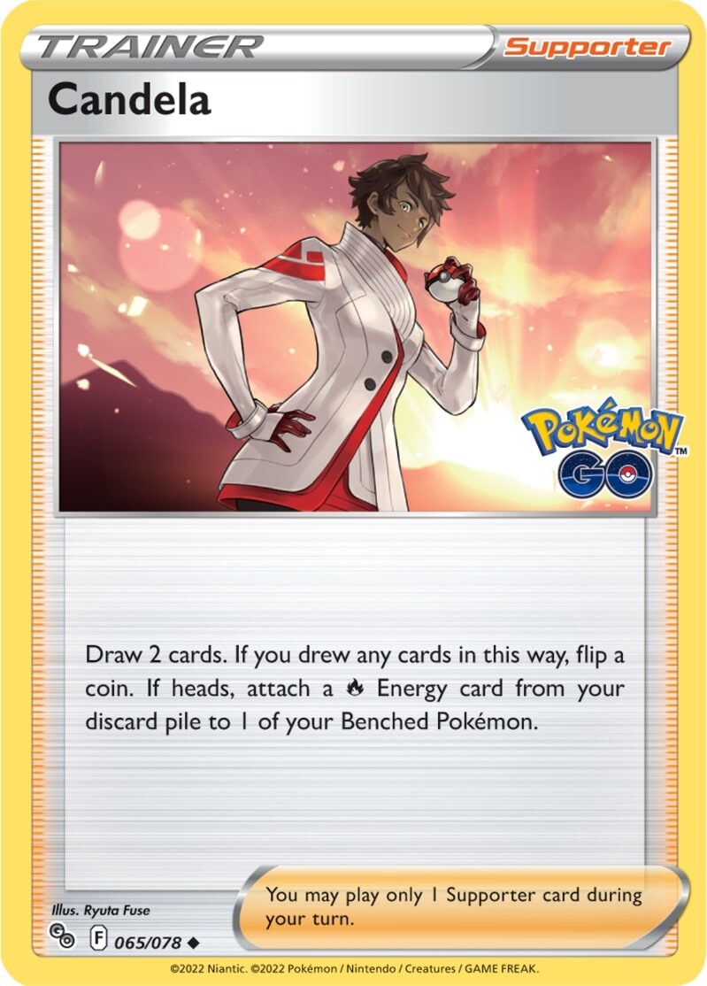 Candela (065/078) [Pokémon GO] | Exor Games Bridgewater