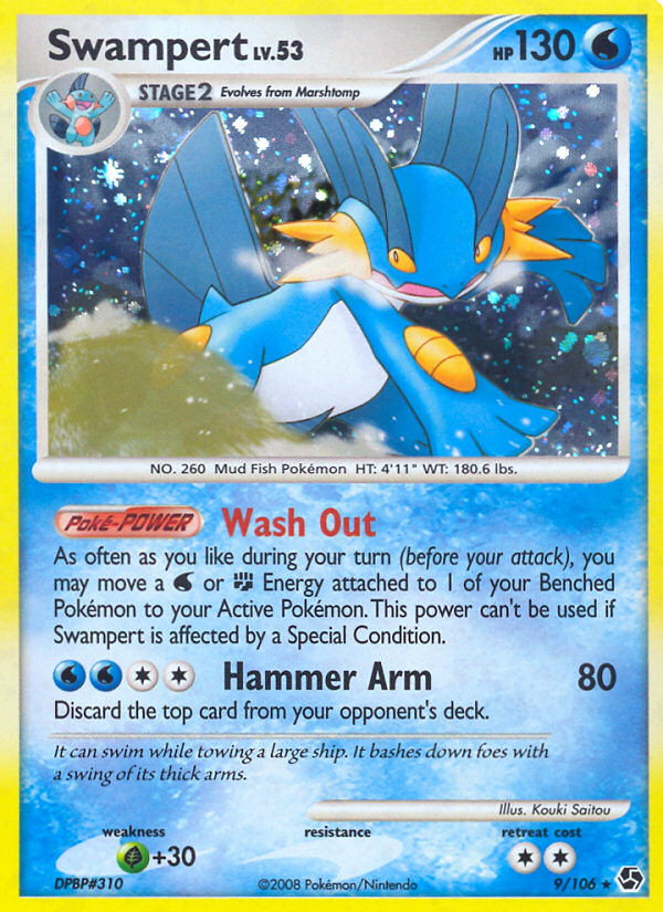 Swampert (9/106) [Diamond & Pearl: Great Encounters] | Exor Games Bridgewater