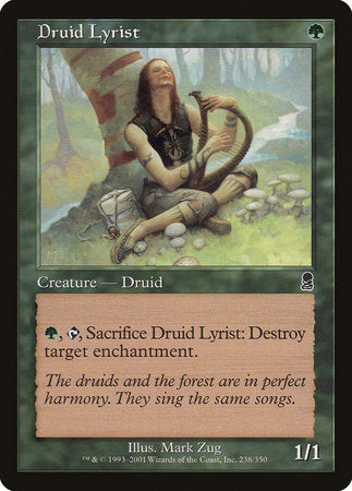 Druid Lyrist [Odyssey] | Exor Games Bridgewater