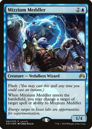 Mizzium Meddler [Magic Origins Promos] | Exor Games Bridgewater